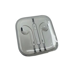 Genuine Apple EarPods with 3.5mm Headphone Plug Wired Earbuds with Case White